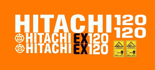 New full set hitachi 120 - hitachi, ex