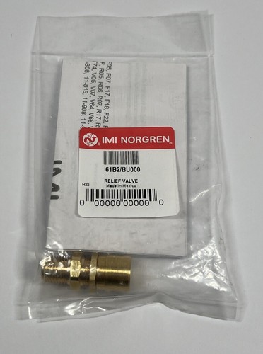 Norgren pressure relief valve - pressure,