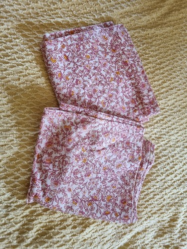 Floral vintage curtains 1950s - floral,