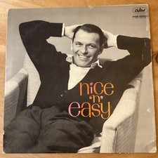 Frank Sinatra Nice N easy  LP Record Vinyl, Capitol, Tested, W1417