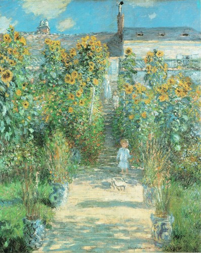 Monet the artist garden - monet-,