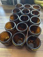 amber glass jars Apothecary