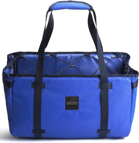 Brompton basket large bag blue - large,