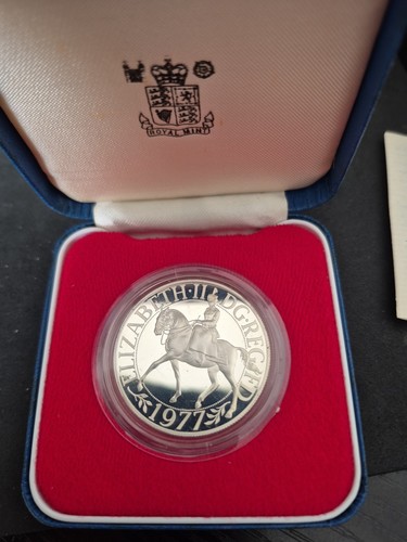 1977 royal mint silver - silver, proof