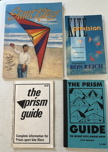 Stunt kites kite book - kites, lot