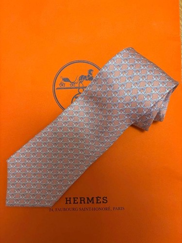 Hermes tie wide 100 silk - 100,