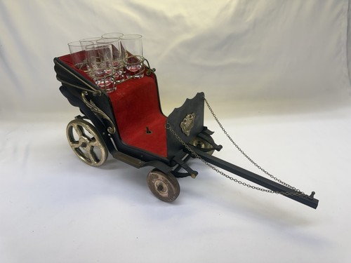 Musical carriage decanter - 7, pc