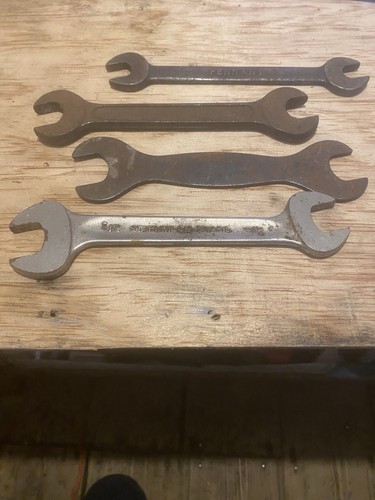 Vintage spanner s - 4x,