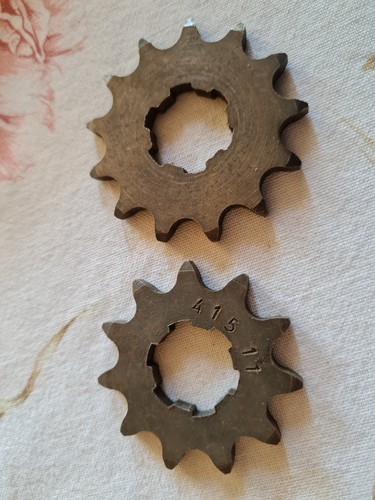 Bsa bantam engine sprockets - engine, sprockets.