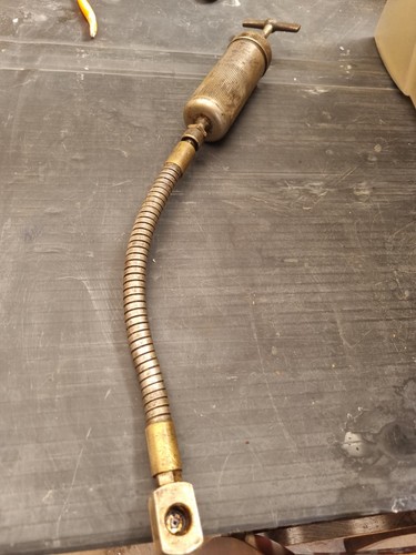 Vintage grease gun alemite - grease,