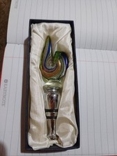 Murano Art Glass Wine/Bottle Decanter Stopper