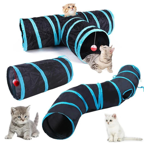 Cat tunnel way - long, pop
