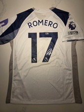 Cristian Romero Signed Spurs