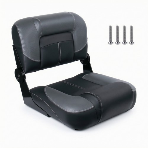 Boat seat with - boat, backrest