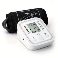 Automatic Digital Blood Pressure Monitor Upper Arm Medical Tonometer BP Reader