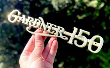 Gardner 150 Engine Badge Sign