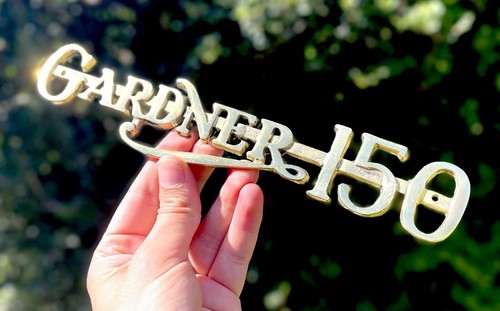 Gardner 150 engine - 150, sign
