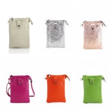 New Soft Real Leather Pouch Mini Shoulder Bag Ladies CrossBody Phone Handbag UK