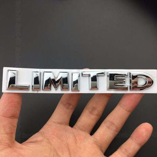 Chrome limited logo - chrome, car