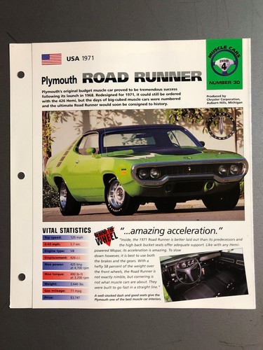 1971 plymouth road - 1971, imp