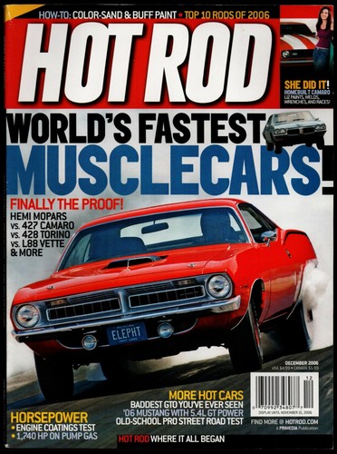 December 2006 hot - hot, rod