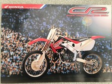 Honda CR 80r r2 125r 250r 500r Sales Brochure  Classic  motorcycle bike MX 