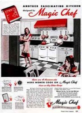 Metal Sign Magic Chef 1528 A5 8x6 Aluminium