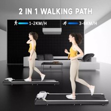Electric Treadmill Walking Pad 180° half-Foldable Exercise Machine remote contrl