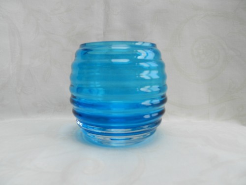 Dartington blue crystal