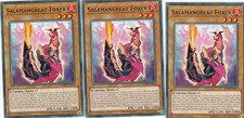 YUGIOH  3 X SALAMANGREAT FOXER