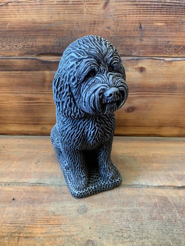 Stone garden detailed cockapoo - stone,