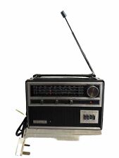 Vintage 60s Shortwave Radio Optalix French Multiband With SW MW FM Battery Mains