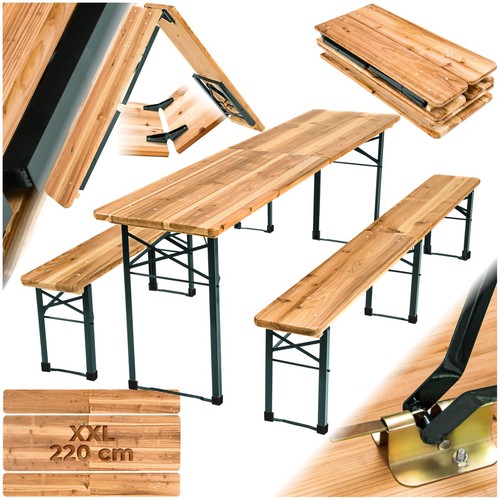 Bench set table folding - bench,