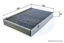CABIN CARBON FILTER COMLINE