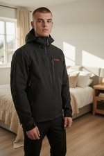 Rab Men's Torque Jacket Size Small Black And Red