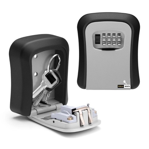 Wall mounted key safe - wall,