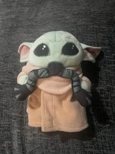 Grogu (Baby Yoda) with Frog Plush Soft Toy
