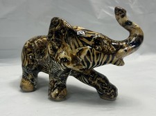 La Vie Safari Collage Elephant Patchwork Ornament