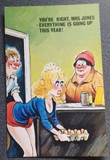 Vintage Saucy Seaside Cardtoon