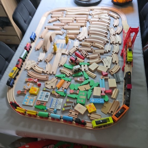 Brio wooden train track set - brio,