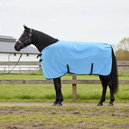 Horse blanket full aqua - aqua, 115