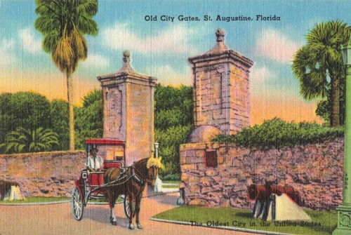 Augustine old city - augustine, fl,
