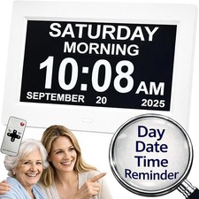 Digital Alarm Clock Day/Date