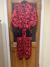 Zorax Childrens Red Camo Motocross Suit Size 2xl Motorcycle ATV Karting Overall