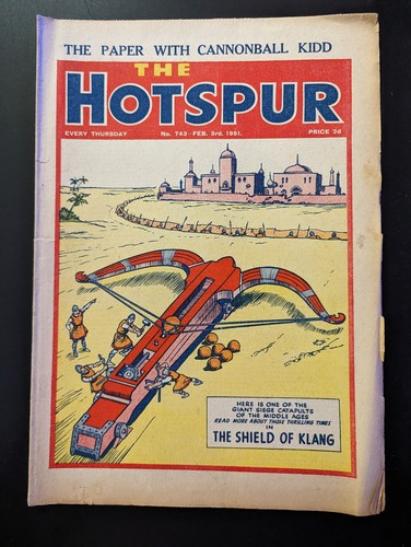 Hotspur comic 743 february - comic,