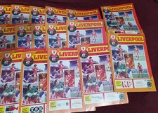 Collection of 21 Liverpool