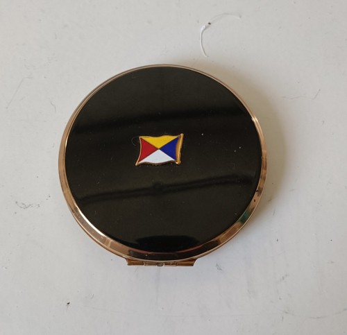 Vintage stratton black enamel - vintage,