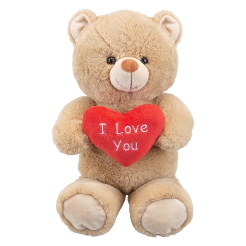 Valentines bear soft toy with - soft,