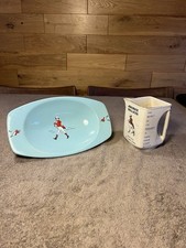 WADE 'Regicor' Ceramic Pub Coin Tray Johnnie Walker Whisky And Water Jug