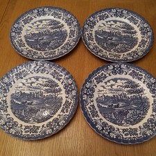 4 Vintage Olde Country Castles